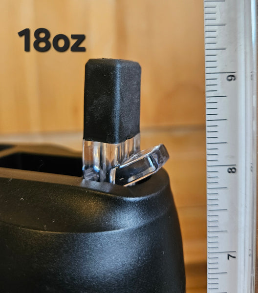 # CUSTOM Water Bottle ~ 18 oz - 2 lids