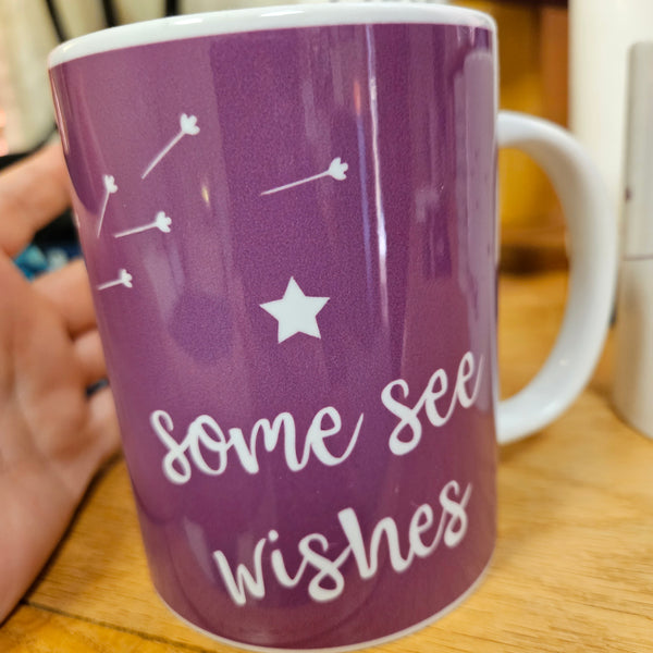Mug - Weeds to Wishes - Purple