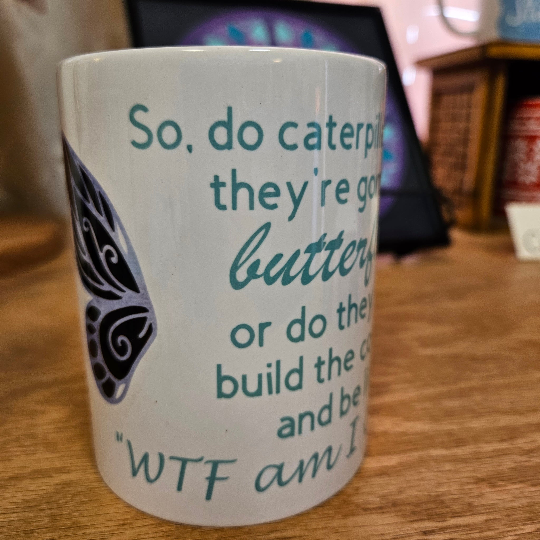 Mug - So do caterpillars know?