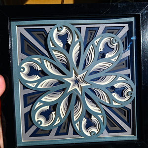 Mandala - 8"x 8" - Outie Exec