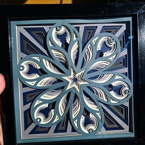 Mandala - 8"x 8" - Outie Exec