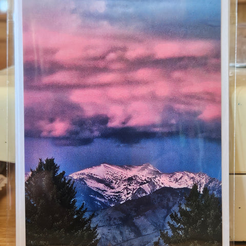 Photocard - Alpen Glow