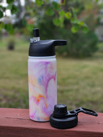 #300 Water Bottle ~ 18 oz-2 lids