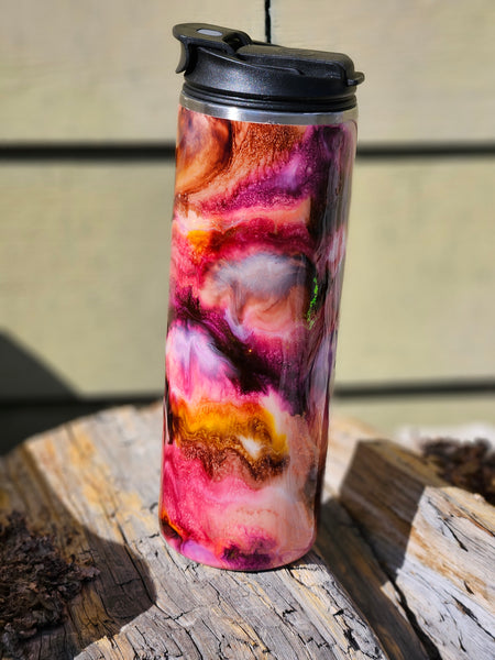 #357 Tumbler ~ 18 oz - all-in-one lid