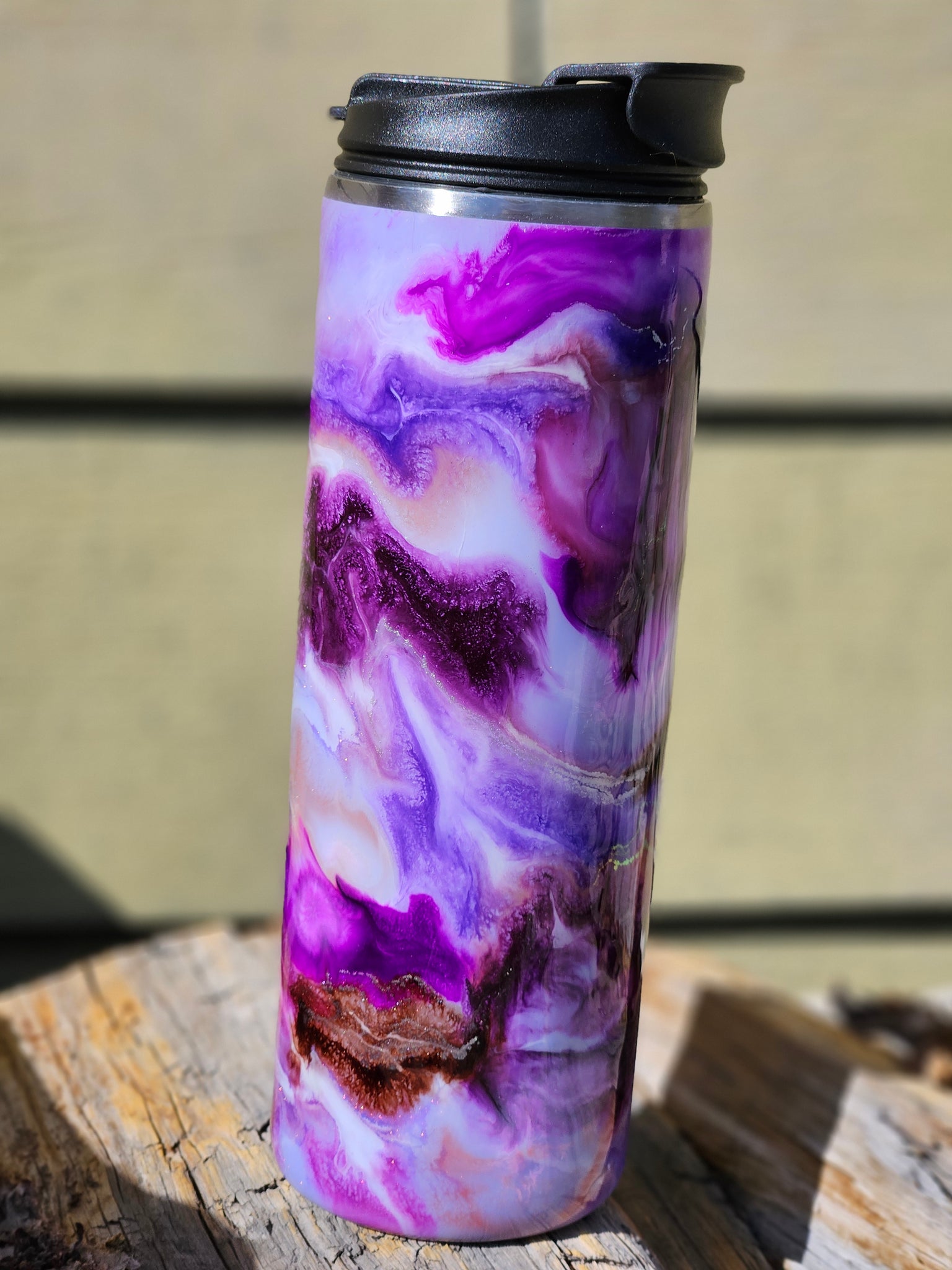 #352 Tumbler ~ 18 oz - all-in-one lid