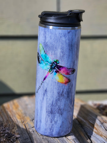 #354 Tumbler ~ 18 oz - all-in-one lid