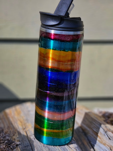 #360 Tumbler ~ 18 oz - all-in-one lid