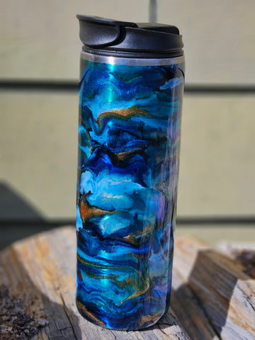 #361 Tumbler ~ 18 oz - all-in-one lid