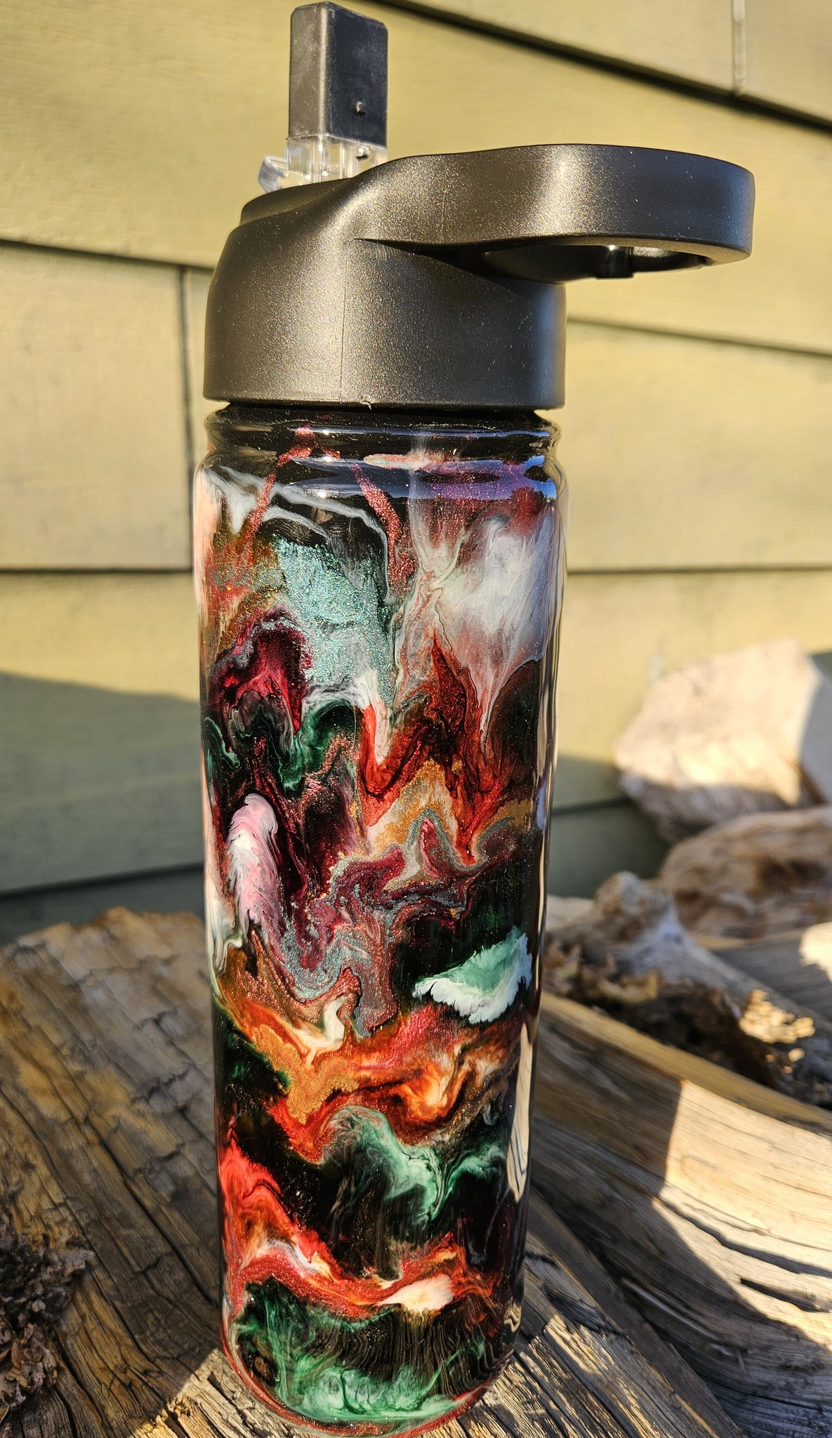 #200 Water Bottle ~ 25 oz-2 lids