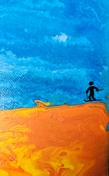 Quote - Big World - 8" x 10"