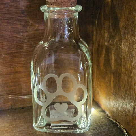 Dream Jar - Heart in Paw