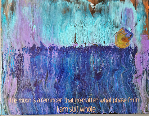 Quote - Moon Phase - 8"x10"