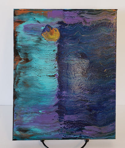 8" x 10" Pour - Rugged Blue