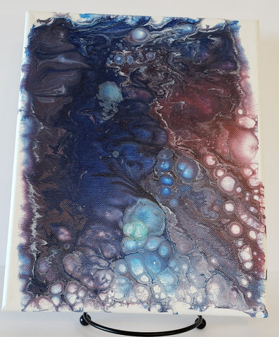 8" x 10" Pour - Purple Fade