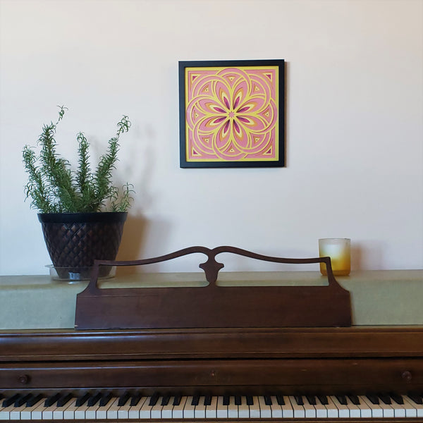 Mandala - 12" x 12" - Happy Circles