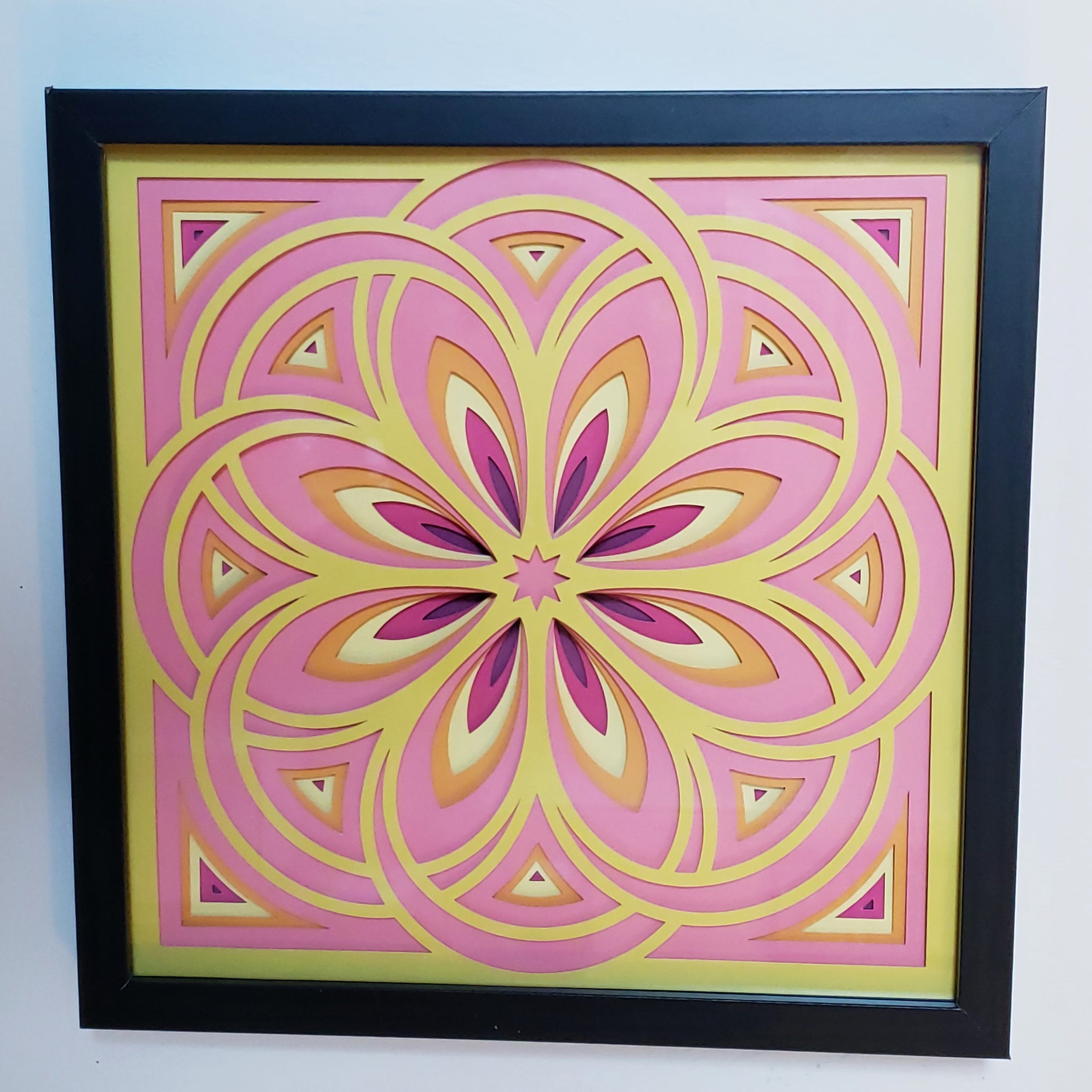 Mandala - 12" x 12" - Happy Circles