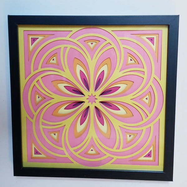 Mandala - 12" x 12" - Happy Circles